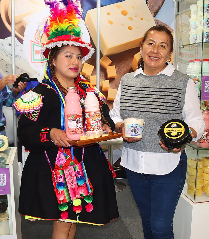 Participantes del evento del queso